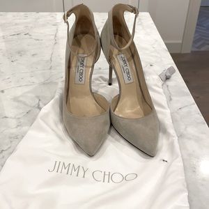 Jimmy Choo D’Orsay suede pump size 38/8